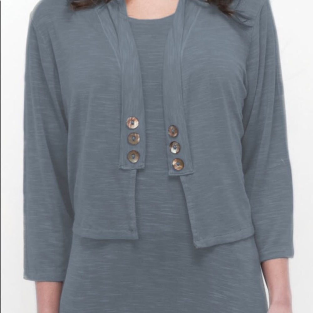 Earth Creations shrug jacket, medium